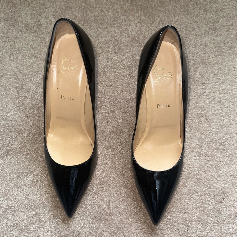 Christian Louboutin Black Stiletto Heels